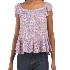 NWT! Lucky Brand Phoebe Top